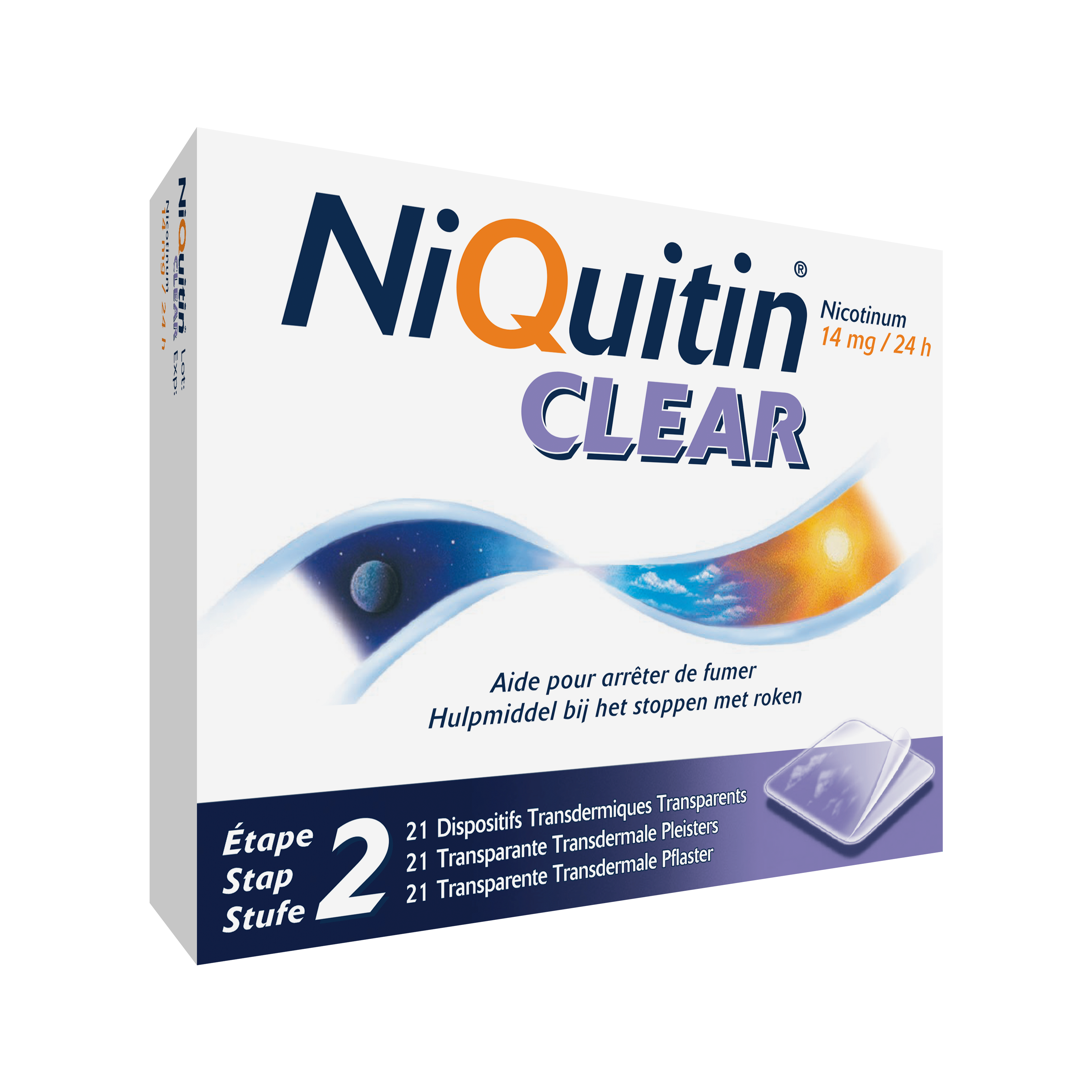 NiQuitin® Clear Patch/ 14mg NiQuitin® Clear Patch/ 14mg