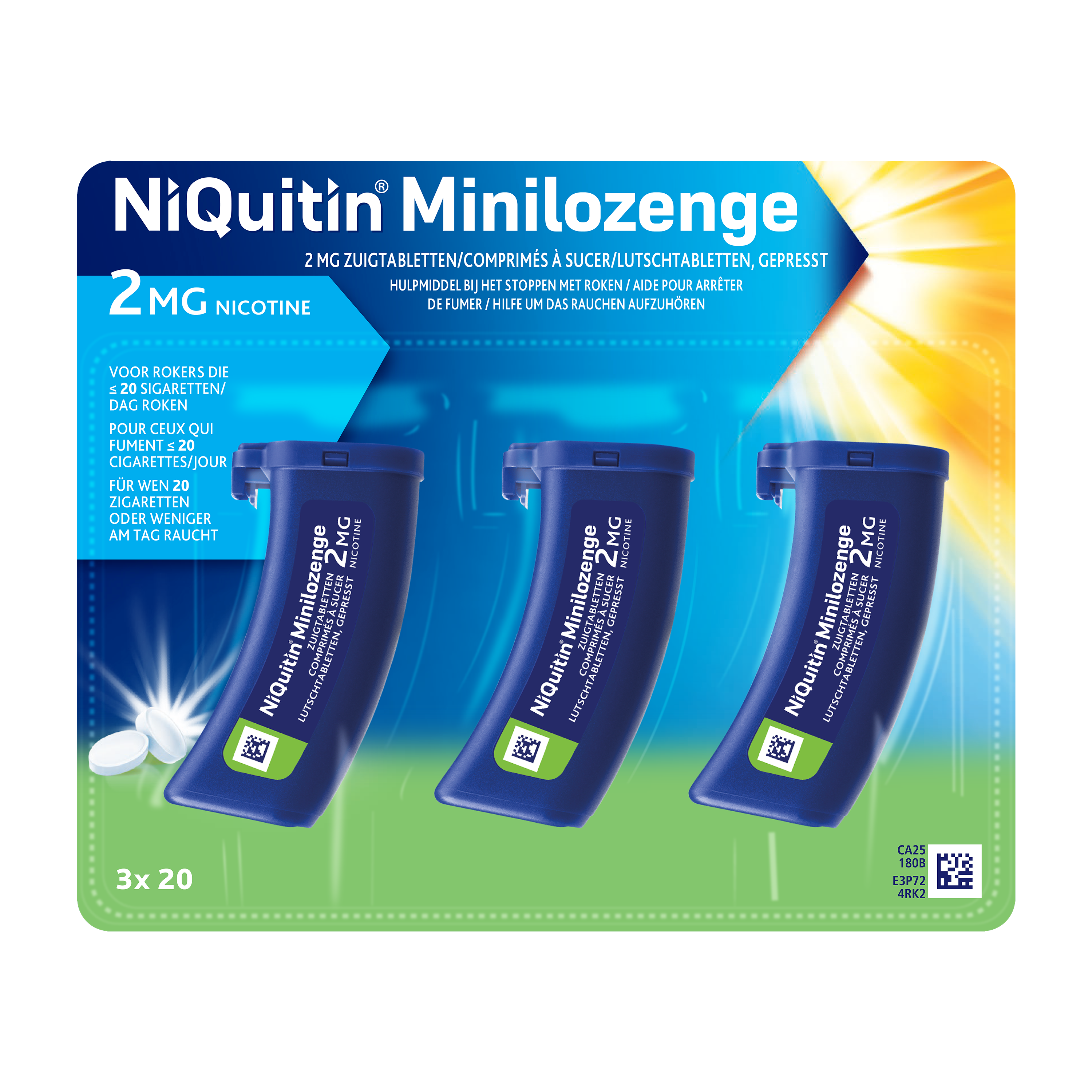 NiQuitin® Minilozenge / 2 mg NiQuitin® Minilozenge / 2 mg