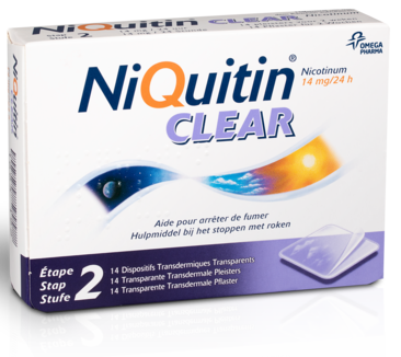 NiQuitin® Clear Patch/ 14mg NiQuitin® Clear Patch/ 14mg
