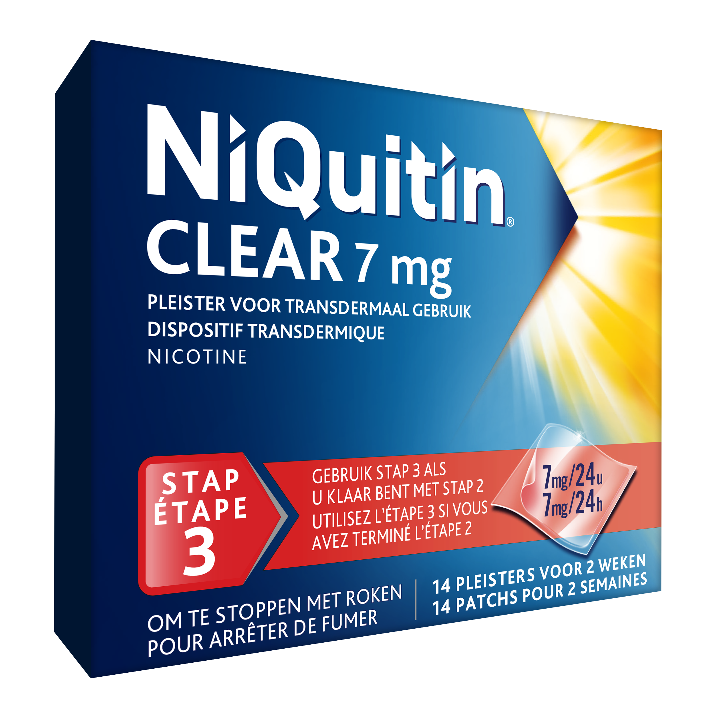 Clone of NiQuitin® Clear Patch/ 7 mg(fr)